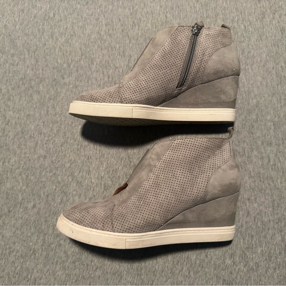 Paolo Light Gray Ankle Booties Size 8.5 - Picture 4 of 11